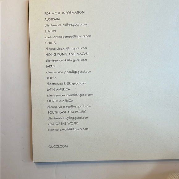 Gucci Fashion Show Fall Winter 2017/2018 Collection Booklet - Picture 15 of 16